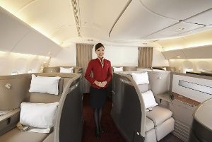 Foster + Partners completes upgrade of Cathay Pacific's first class cabin